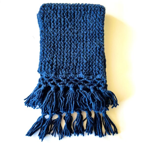 MEN'S/UNI-SEX  LONG THICK CABLE WINTER SCARF - Picture 2 of 6